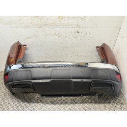 Paraurti posteriore Peugeot 3008 II 2016 2020 Arancione sensori fendinebbia usato  B3356