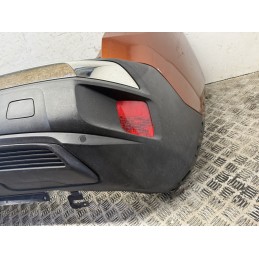Paraurti posteriore Peugeot 3008 II 2016 2020 Arancione sensori fendinebbia usato  B3356