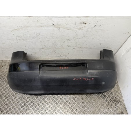 Paraurti posteriore Volkswagen Golf 5 2003 2008 Nero Originale  B3358