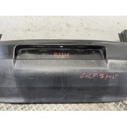 Paraurti posteriore Volkswagen Golf 5 2003 2008 Nero Originale  B3358