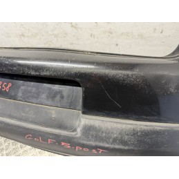 Paraurti posteriore Volkswagen Golf 5 2003 2008 Nero Originale  B3358