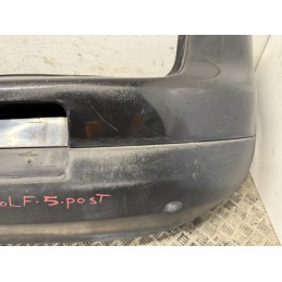 Paraurti posteriore Volkswagen Golf 5 2003 2008 Nero Originale  B3358