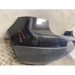 Paraurti posteriore Volkswagen Golf 5 2003 2008 Nero Originale  B3358