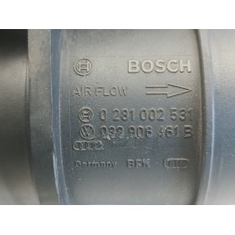 Debimetro flussometro aria Volkswagen Golf 5 V 1.9D 038906461B  A9872