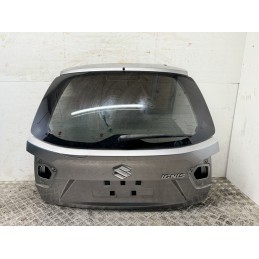 Portellone posteriore Suzuki Ignis 2016 ZNC completo lunotto argento usato  B3331