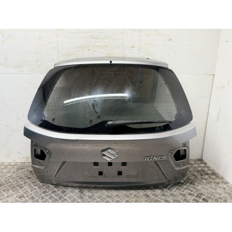 Portellone posteriore Suzuki Ignis 2016 ZNC completo lunotto argento usato  B3331
