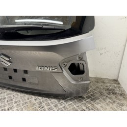 Portellone posteriore Suzuki Ignis 2016 ZNC completo lunotto argento usato  B3331