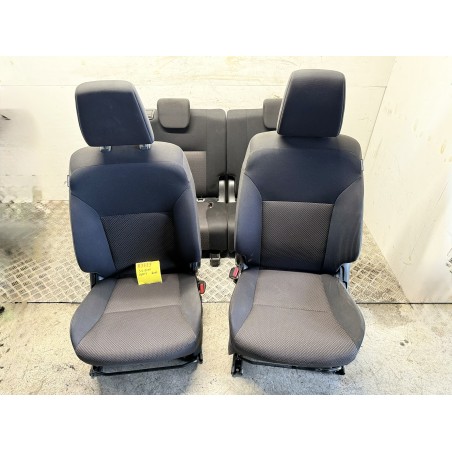 Tappezzeria completa Suzuki Ignis 2016 sedili anteriori tessuto nera  B3333