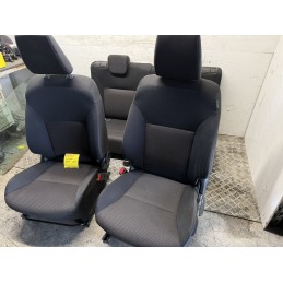 Tappezzeria completa Suzuki Ignis 2016 sedili anteriori tessuto nera  B3333
