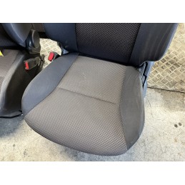 Tappezzeria completa Suzuki Ignis 2016 sedili anteriori tessuto nera  B3333