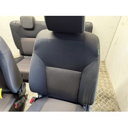 Tappezzeria completa Suzuki Ignis 2016 sedili anteriori tessuto nera  B3333