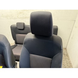 Tappezzeria completa Suzuki Ignis 2016 sedili anteriori tessuto nera  B3333