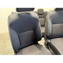 Tappezzeria completa Suzuki Ignis 2016 sedili anteriori tessuto nera  B3333