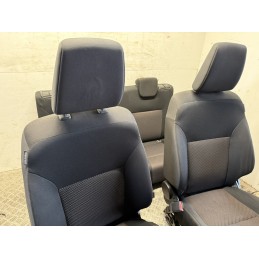 Tappezzeria completa Suzuki Ignis 2016 sedili anteriori tessuto nera  B3333