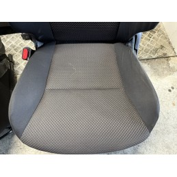 Tappezzeria completa Suzuki Ignis 2016 sedili anteriori tessuto nera  B3333