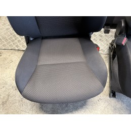 Tappezzeria completa Suzuki Ignis 2016 sedili anteriori tessuto nera  B3333