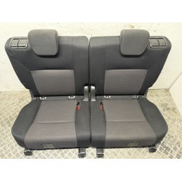 Tappezzeria completa Suzuki Ignis 2016 sedili anteriori tessuto nera  B3333