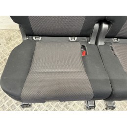 Tappezzeria completa Suzuki Ignis 2016 sedili anteriori tessuto nera  B3333