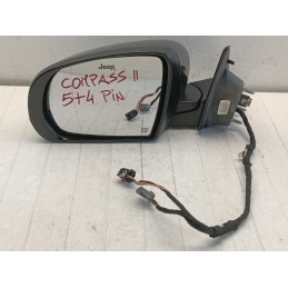 Specchietto retrovisore sinistro Jeep Compass 2016 2021 9 pin richiudibile  A9878