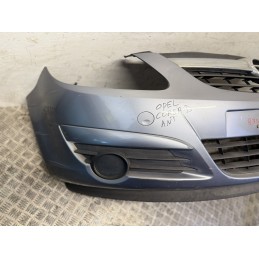 Paraurti anteriore Opel Corsa D 2006 2011 grigio chiaro con mascherina  B3384