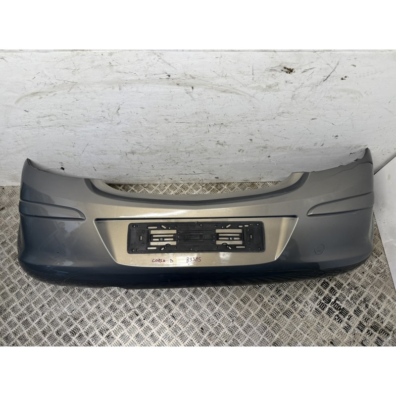 Paraurti posteriore Opel Corsa D 2011 2015 5 porte compatibile Grigio 40w  B3385