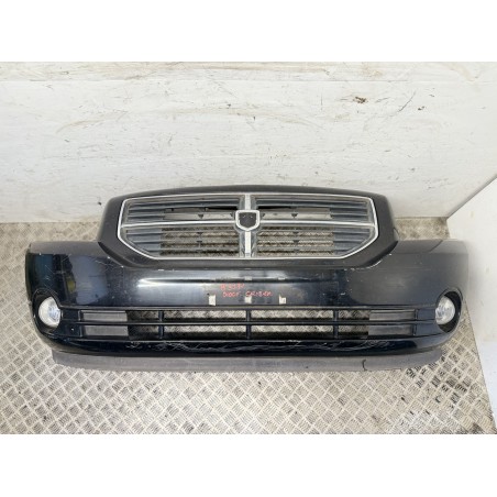 Paraurti anteriore Dodge Caliber 2006 nero originale con fendinebbia  B3381