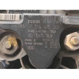 Alternatore Bosch 0124415005 Opel Zafira A 2.0D Y20DTH 14V 100A  A9932