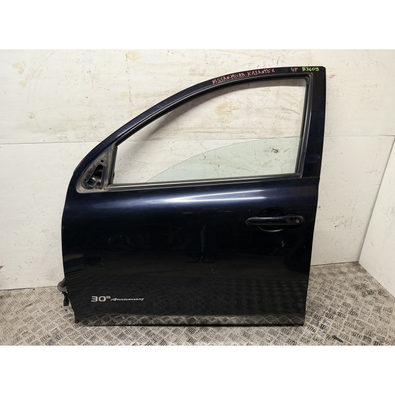 Porta anteriore sinistra Nissan Micra K13 dal 2010 nera usata originale  B3409
