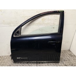 Porta anteriore sinistra Nissan Micra K13 dal 2010 nera usata originale  B3409