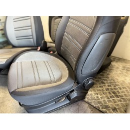 Tappezzeria completa Fiat Grande Punto Evo sedili Nuovi pannelli grigio nero  B3411