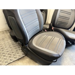 Tappezzeria completa Fiat Grande Punto Evo sedili Nuovi pannelli grigio nero  B3411