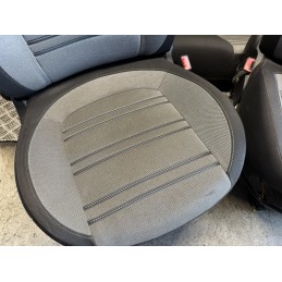 Tappezzeria completa Fiat Grande Punto Evo sedili Nuovi pannelli grigio nero  B3411