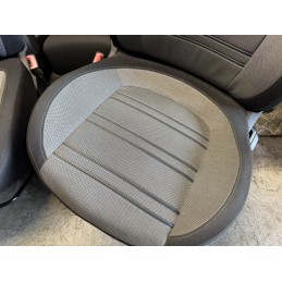 Tappezzeria completa Fiat Grande Punto Evo sedili Nuovi pannelli grigio nero  B3411