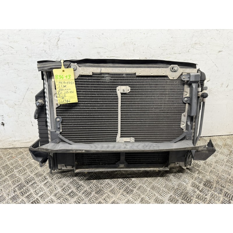 Radiatore acqua aria Mercedes CLK 2001 benzina 2.0 120kW A2025008203 B3413 Radiatore acqua aria Mercedes CLK 2001 benzina 2.0 120kW A2025008203 B3413