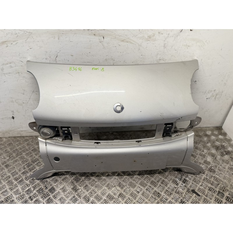 Cofano anteriore Smart Fortwo 450 2001 2007 grigio fari a 8 usato B3414 Cofano anteriore Smart Fortwo 450 2001 2007 grigio fari a 8 usato B3414
