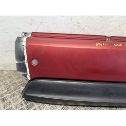 Paraurti posteriore centrale Smart Fortwo 450 1998 2007 rosso usato  B3420