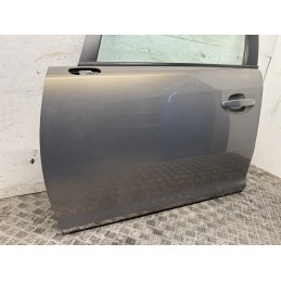 Porta anteriore sinistra Opel Corsa D 2006 2014 grigio pepperdust 40W  B3400