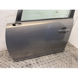Porta anteriore sinistra Opel Corsa D 2006 2014 grigio pepperdust 40W  B3400
