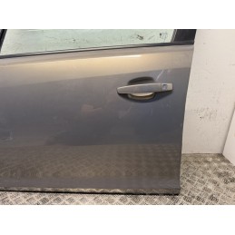 Porta anteriore sinistra Opel Corsa D 2006 2014 grigio pepperdust 40W  B3400