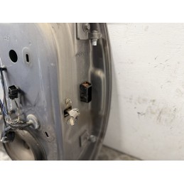 Porta anteriore sinistra Opel Corsa D 2006 2014 grigio pepperdust 40W  B3400