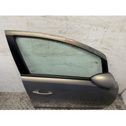 Porta anteriore destra Opel Corsa D 2006 2014 grigio pepperdust 40W  B3403