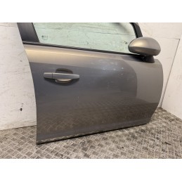 Porta anteriore destra Opel Corsa D 2006 2014 grigio pepperdust 40W  B3403