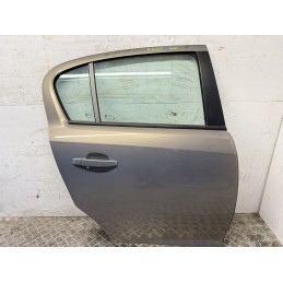 Porta posteriore destra Opel Corsa D 2006 2014 grigio pepperdust 40W  b3405