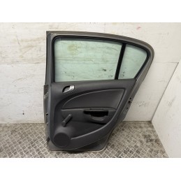 Porta posteriore destra Opel Corsa D 2006 2014 grigio pepperdust 40W  b3405
