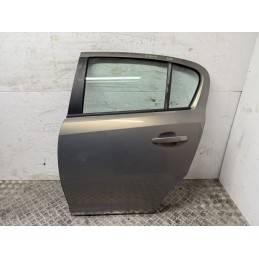 Porta posteriore sinistra Opel Corsa D 2006 2014 colore grigio 40W  B3406