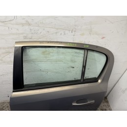 Porta posteriore sinistra Opel Corsa D 2006 2014 colore grigio 40W  B3406