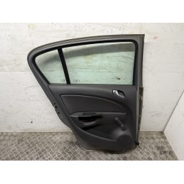 Porta posteriore sinistra Opel Corsa D 2006 2014 colore grigio 40W  B3406
