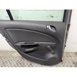 Porta posteriore sinistra Opel Corsa D 2006 2014 colore grigio 40W  B3406