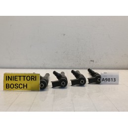 Kit 4 iniettori Bosch 0445110351 Diesel Fiat Alfa Romeo Citroen Ford  A9813