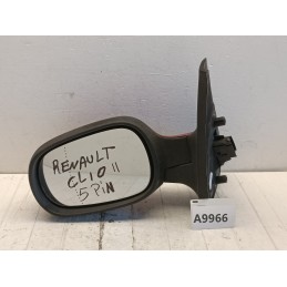 Specchietto retrovisore sinistro Renault Clio 2 serie 5 pin elettrico  A9966